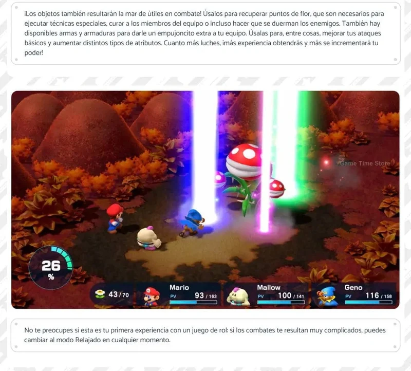 Super Mario RPG Nintendo Switch Spielangebote 100 % Original offizielle physische Spielkarte Abenteuer und RPG-Genre 1 Spieler für Switch