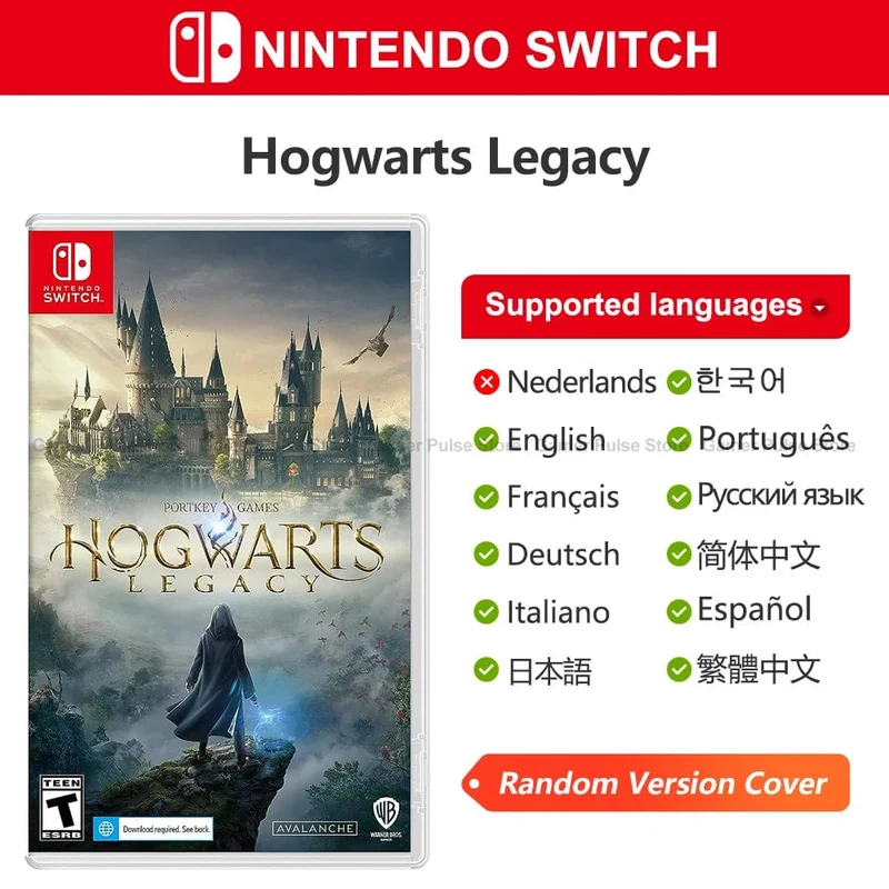 Hogwarts Legacy Nintendo Switch-Spielangebote, 100 % offizielle originale physische Spielkarte, RPG-Genre für die Nintendo Switch-Spielkonsole
