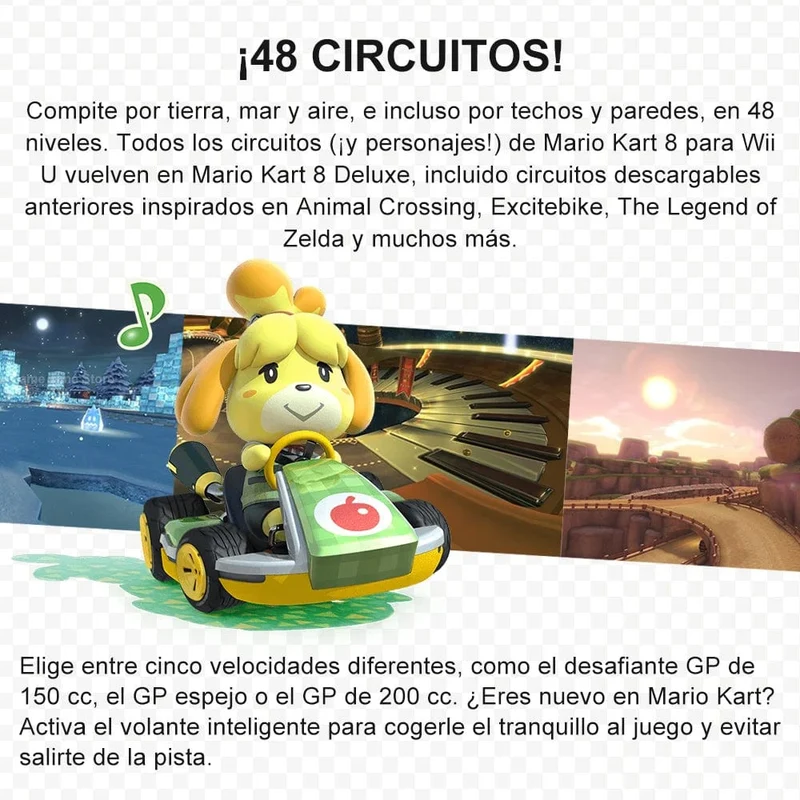 Mario Kart 8 Deluxe Nintendo Switch-Spielangebote, 100 % offizielle originale physische Spielkarte, Genre Racing für Switch OLED Lite