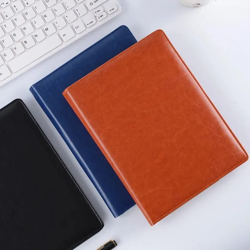 A5 / B5 Leder Padfolio Portfolio Datei Ordner Klemmbrett Dokument Halter Business Vertrag Papier Klemme Schreibblock für Büro