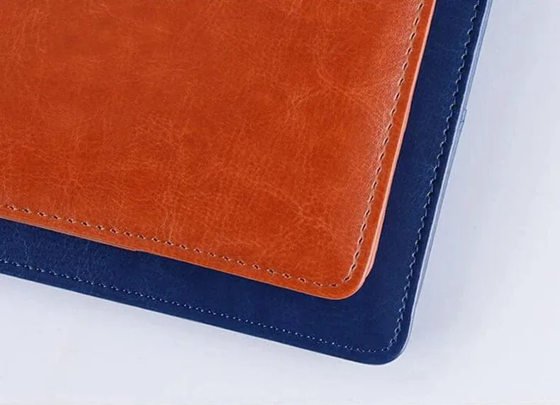 A5 / B5 Leder Padfolio Portfolio Datei Ordner Klemmbrett Dokument Halter Business Vertrag Papier Klemme Schreibblock für Büro