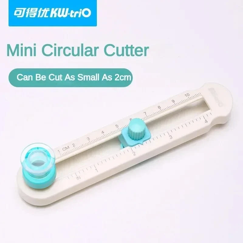 Rundes Schneidemesser, DIY-Kompass-Kreisschneider, 360° verstellbar, Scrapbooking-Schneider, Rundpapier-Scrapbooking-Karten-Schneider
