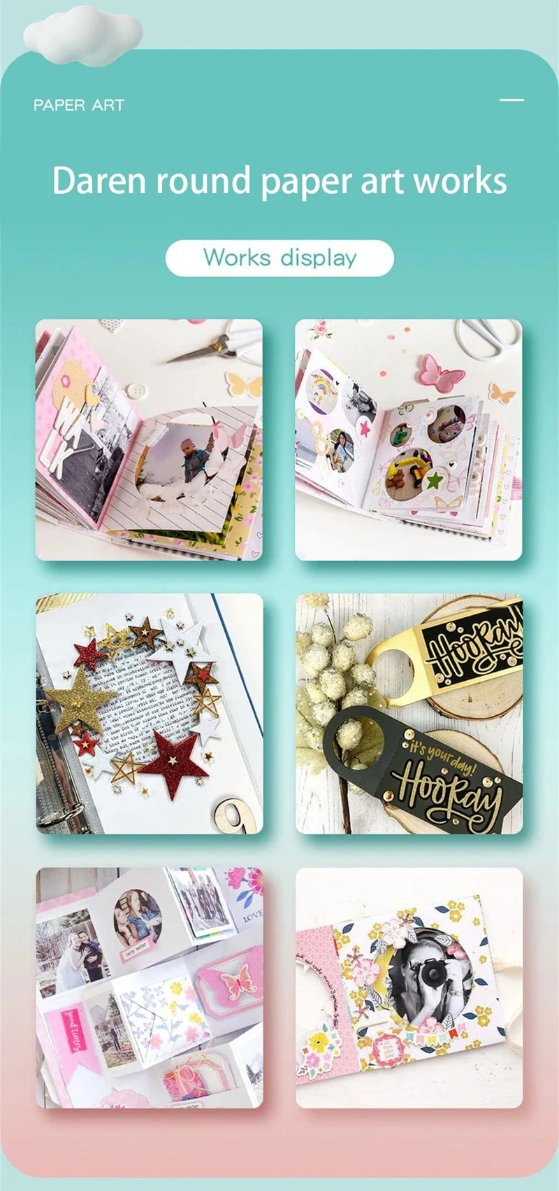 Rundes Schneidemesser, DIY-Kompass-Kreisschneider, 360° verstellbar, Scrapbooking-Schneider, Rundpapier-Scrapbooking-Karten-Schneider