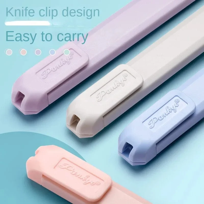 Tragbares Multifunktions-Universalmesser mit Klinge, Taschenmesser zum Basteln, Verpacken von Kartons, Papierumschlägen, Brieföffner, Kunstbedarf für Schüler