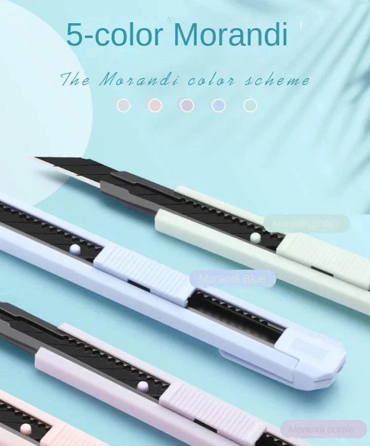 Tragbares Multifunktions-Universalmesser mit Klinge, Taschenmesser zum Basteln, Verpacken von Kartons, Papierumschlägen, Brieföffner, Kunstbedarf für Schüler