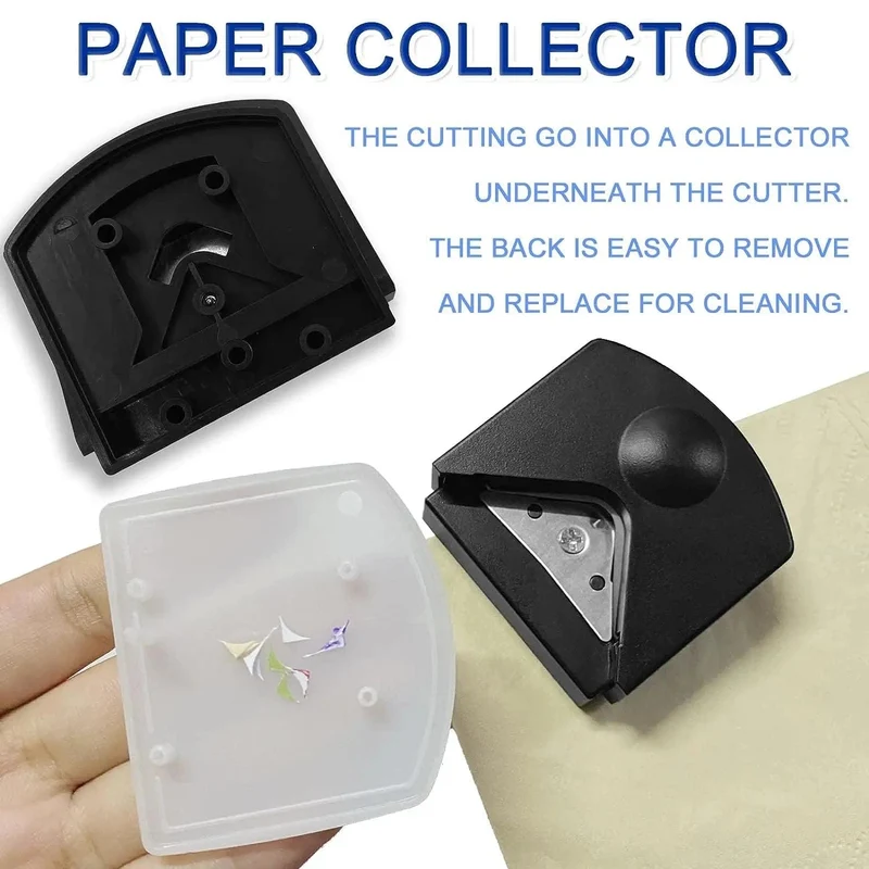 Corner Rounder R4 Eckenstanzer, tragbarer Papierschneider, zum Schneiden von Karten, Fotos, DIY-Bastelarbeiten, Scrapbooking-Werkzeuge