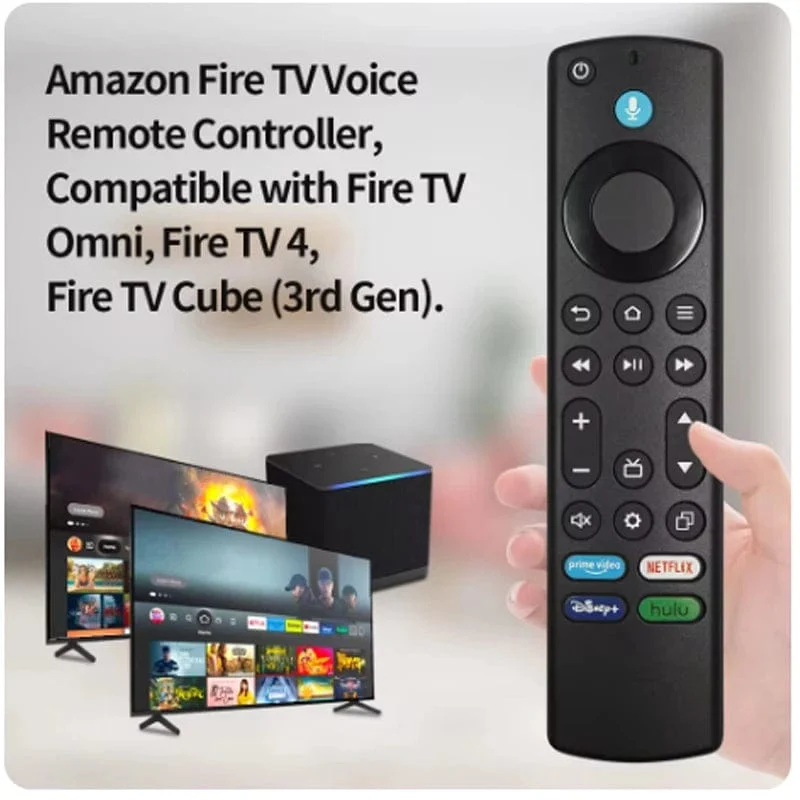 Ersatzfernbedienung für Fire TV mit Alexa (4. Generation), Sprachfernbedienung, verwendet für Smart-TVs der Fire TV Omni-Serie oder Fire TV 4-Serie