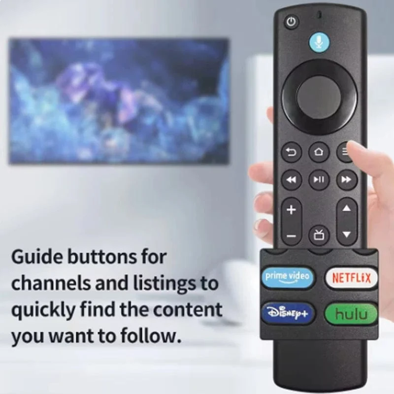Ersatzfernbedienung für Fire TV mit Alexa (4. Generation), Sprachfernbedienung, verwendet für Smart-TVs der Fire TV Omni-Serie oder Fire TV 4-Serie