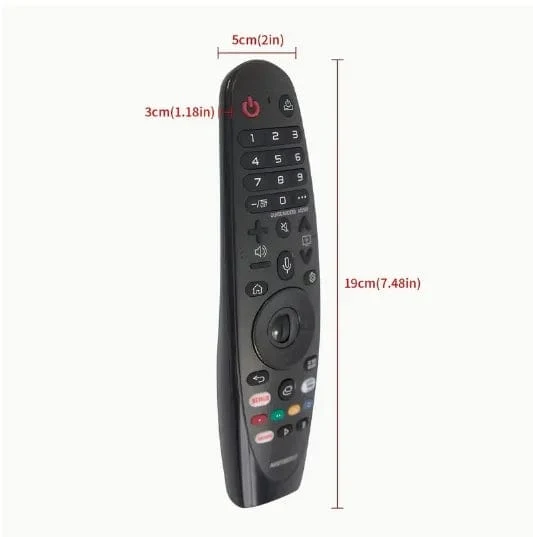 Neue Universal-TV-Fernbedienung MR20GA AKB75855501, geeignet für LG Smart TV mit Netflix-Tasten