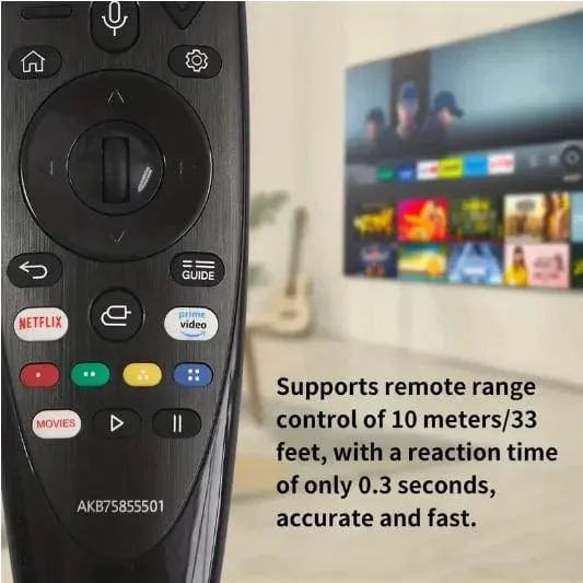 Neue Universal-TV-Fernbedienung MR20GA AKB75855501, geeignet für LG Smart TV mit Netflix-Tasten