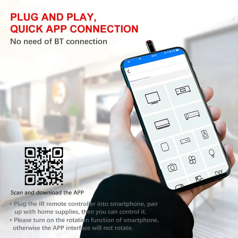 Smart Telefon Infrarot Sender Universal Mini Fernbedienung Ersatz für iOS Smartphone TV Klimaanlage Lüfter Kamera