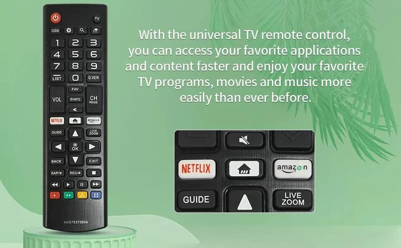 Neue Fernbedienung AKB75375604 passend für LG SMART TV 43UK6300PUE 32LK610BPUA 49UK6300PUE 55UK6300PUE