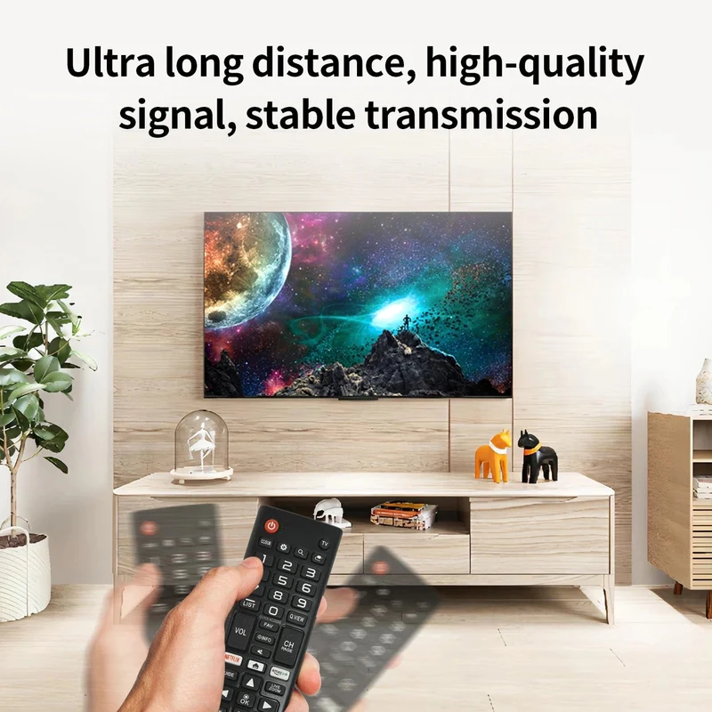 AKB75375604 Ersatzfernbedienung für LG Smart TV, Infrarot-Fernbedienung, passend für viele LG Smart TV-Modelle (AKB75375604)