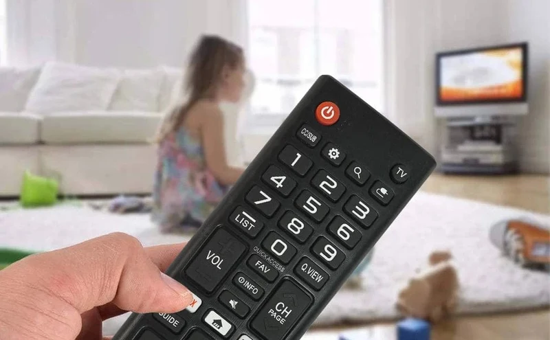 AKB75375604 Ersatzfernbedienung für LG Smart TV, Infrarot-Fernbedienung, passend für viele LG Smart TV-Modelle (AKB75375604)