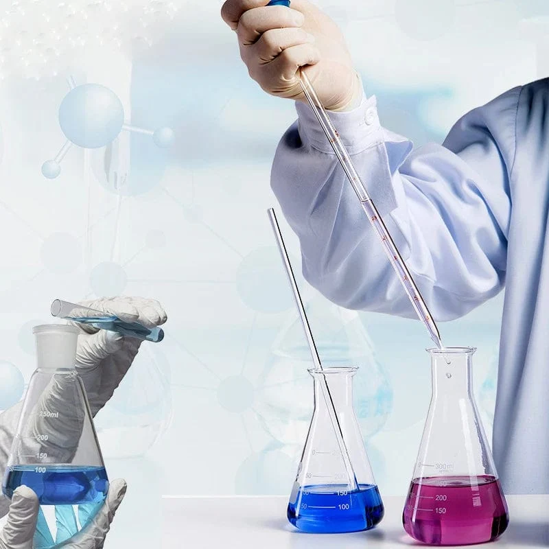 10 Stück 50 ml/15 ml/10 ml Laborprobenschraube Rundboden-Reagenzglas aus Kunststoff Ep-Röhrchen mit Skala Schraubverschluss Zentrifugenröhrchen
