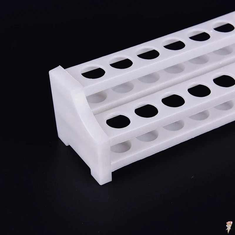 1 stücke 20 löcher kunststoff reagenzglas rack reagenzgläser halter lagerung stehen labor liefert