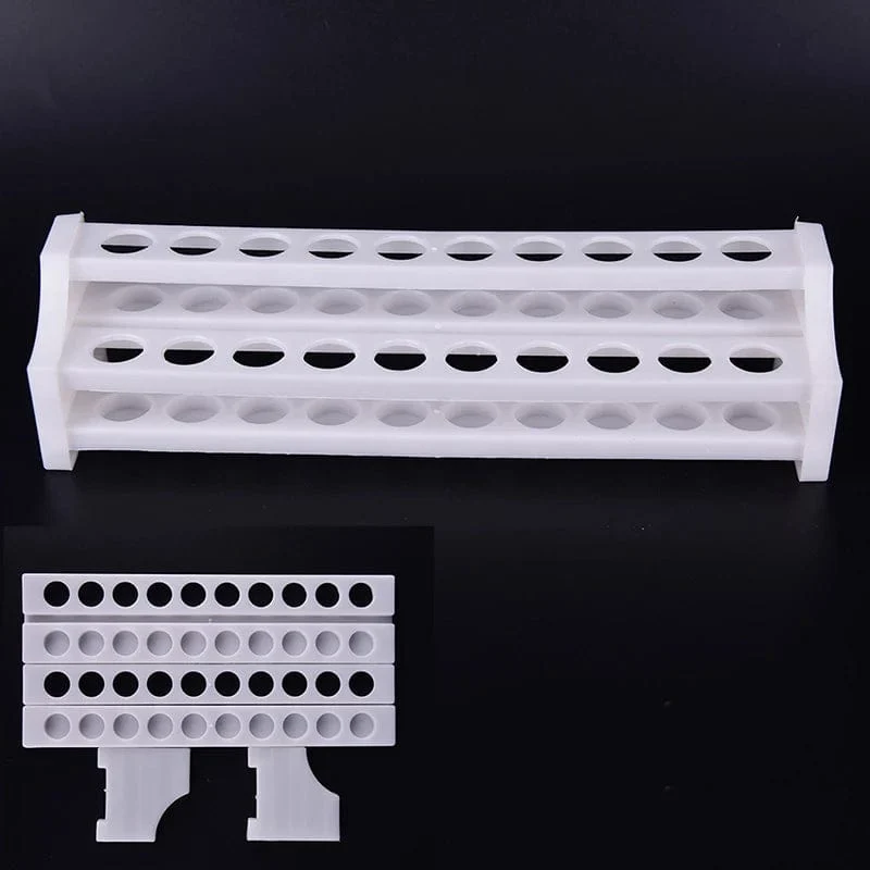 1 stücke 20 löcher kunststoff reagenzglas rack reagenzgläser halter lagerung stehen labor liefert