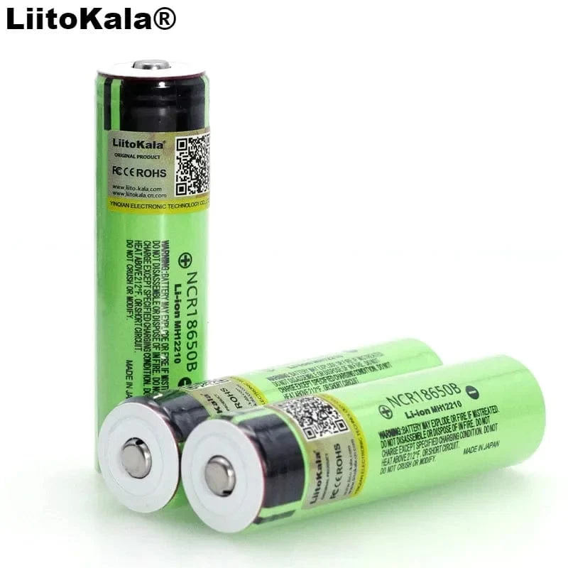 Heißer Liitokala Original NCR18650B 3.7 v 3400 mAh 18650 Lithium-Akku mit Spitz (Keine PCB) batterien