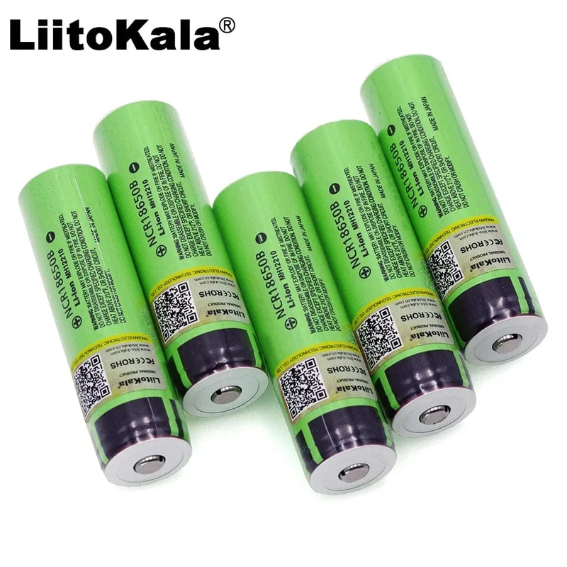 Heißer Liitokala Original NCR18650B 3.7 v 3400 mAh 18650 Lithium-Akku mit Spitz (Keine PCB) batterien