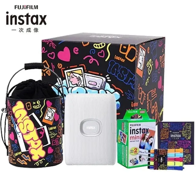 Original Fujifilm Instax Mini Link 2 Drucker Instax Fotokamera Drucker für Smartphone-App Filmmaschine Neue Fujifilm Kamera