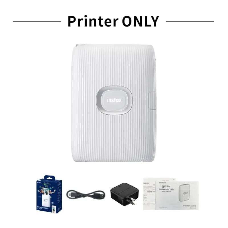 Original Fujifilm Instax Mini Link 2 Drucker Instax Fotokamera Drucker für Smartphone-App Filmmaschine Neue Fujifilm Kamera