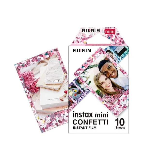 Fujifilm Instax Mini Sofortbildfilm Mini 12 11 9 8 Film 10-40 Blatt Weißer Rand 3 Zoll Film für Sofortbildkamera Mini 90 Foto Pap