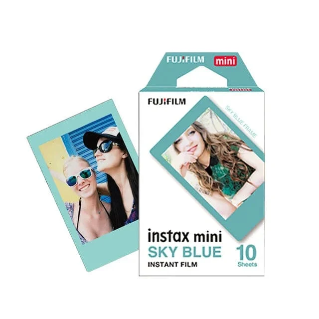 Fujifilm Instax Mini Sofortbildfilm Mini 12 11 9 8 Film 10-40 Blatt Weißer Rand 3 Zoll Film für Sofortbildkamera Mini 90 Foto Pap