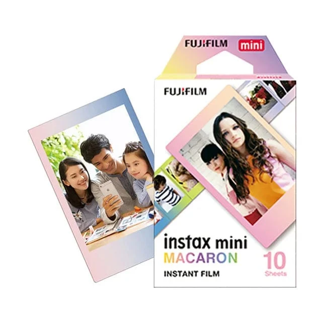 Fujifilm Instax Mini Sofortbildfilm Mini 12 11 9 8 Film 10-40 Blatt Weißer Rand 3 Zoll Film für Sofortbildkamera Mini 90 Foto Pap