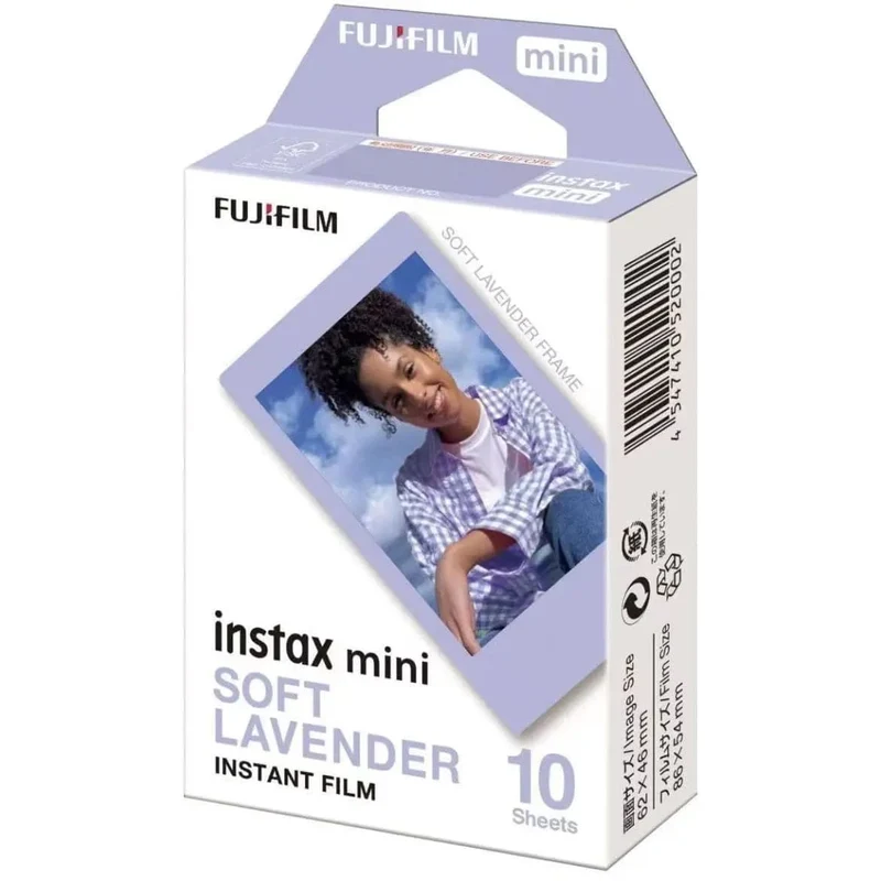 Fujifilm Instax Mini Sofortbildfilm Mini 12 11 9 8 Film 10-40 Blatt Weißer Rand 3 Zoll Film für Sofortbildkamera Mini 90 Foto Pap
