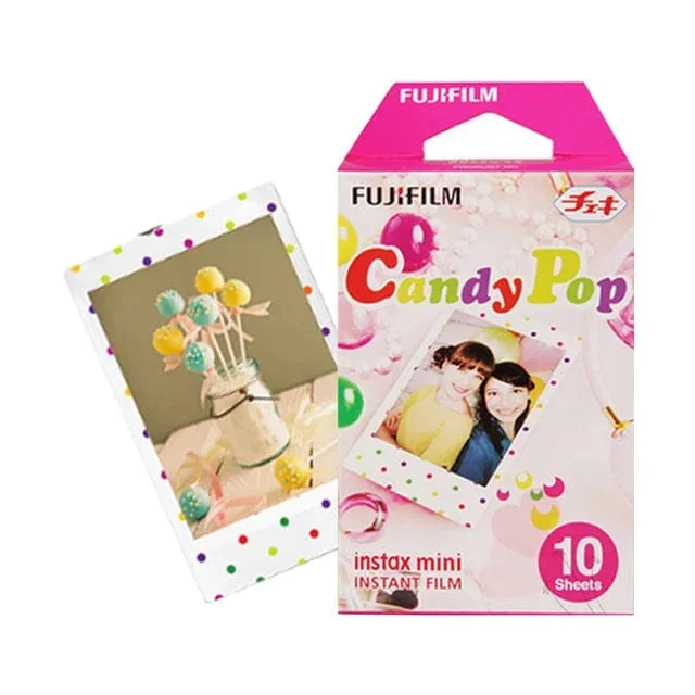 Fujifilm Instax Mini Sofortbildfilm Mini 12 11 9 8 Film 10-40 Blatt Weißer Rand 3 Zoll Film für Sofortbildkamera Mini 90 Foto Pap