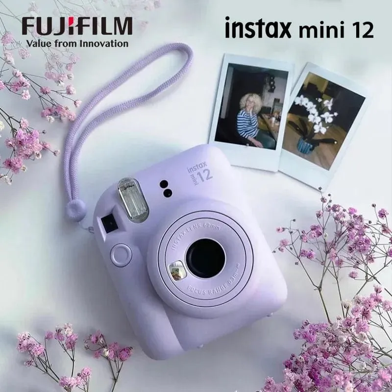 Echte Original Fujifilm Instax Mini 12 Film Sofortbildkamera mit Instax Mini Film Fotopapier Neuankömmling