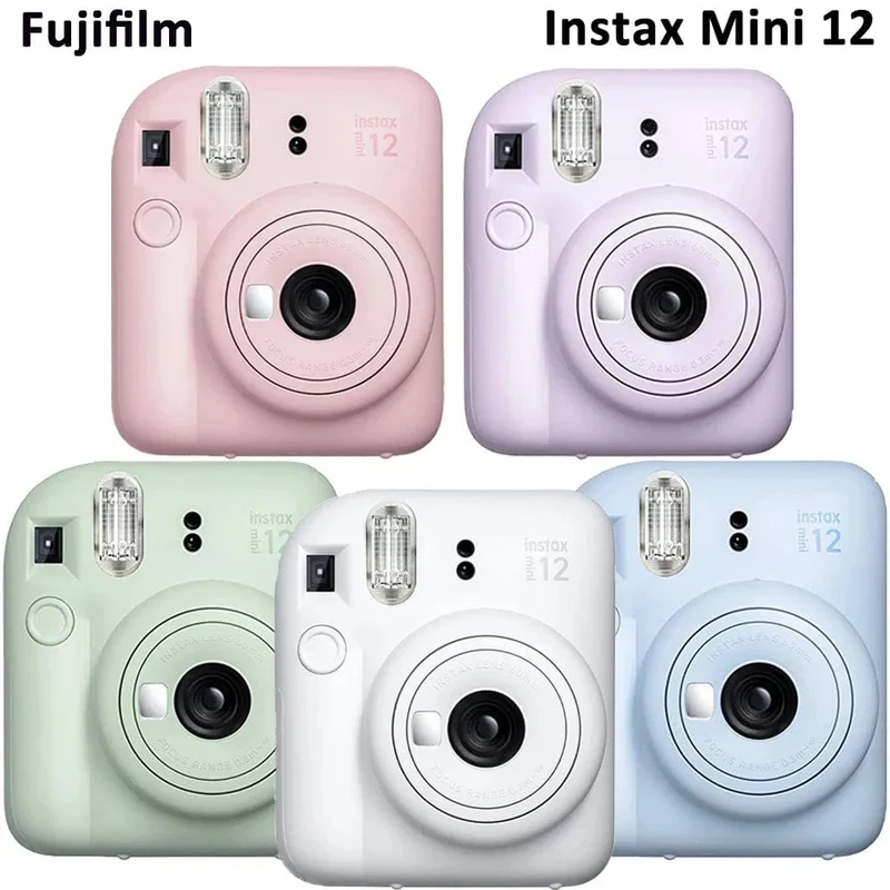 Echte Original Fujifilm Instax Mini 12 Film Sofortbildkamera mit Instax Mini Film Fotopapier Neuankömmling