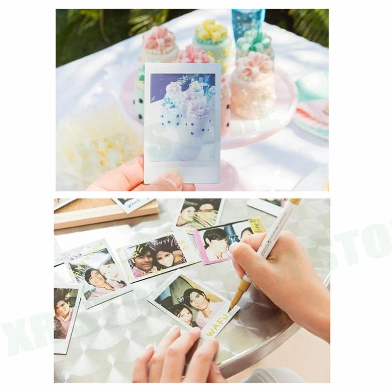 Fujifilm Instax Mini 12 9 Film Weißer Rand 10 20 40 60 100 Blätter/Packungen Fotopapier für Fuji Sofortbildkamera 8/7s/11/25/50/90/sp-2