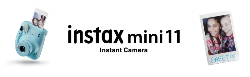 Original Fujifilm Instax Mini 12 Sofortbildkamera, Pink/Blau/Grau/Weiß/Lila, mit Instax Mini Film-Fotopapier