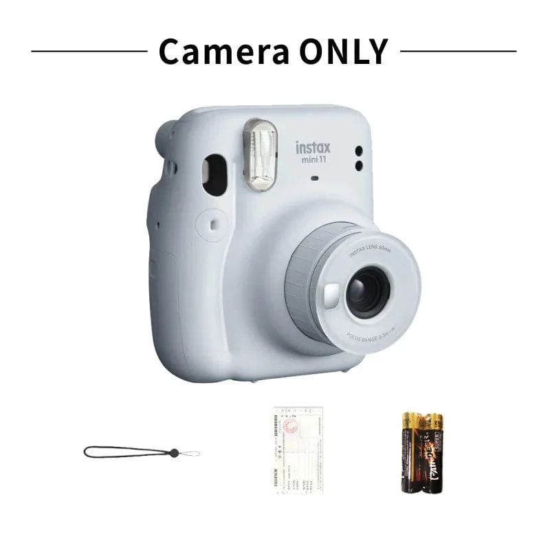 Original Fujifilm Instax Mini 12 Sofortbildkamera, Pink/Blau/Grau/Weiß/Lila, mit Instax Mini Film-Fotopapier