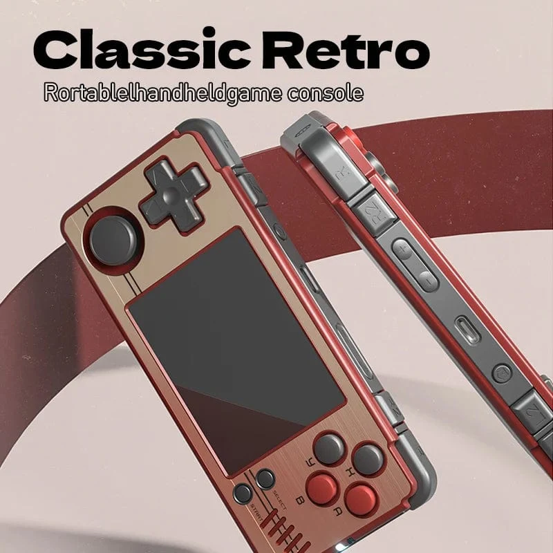 MIYOO A30 Handheld-Spielkonsole 2.8 Zoll IPS-Bildschirm Linux-System Horizontal Retro-Emulator Videokonsole Vibrationsmotor Kindergeschenke