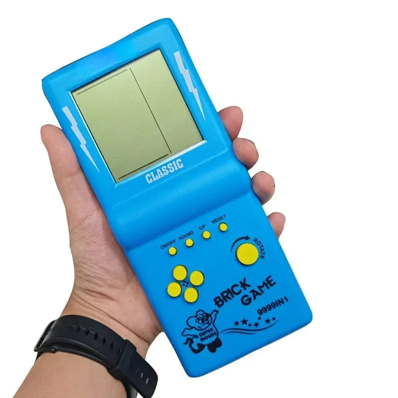 Neue tragbare klassische Spielkonsole Ziegel Spiel Handheld Spieler Nostalgische pädagogische Spielzeug Tasche ältere Kindheit Junge Geschenk