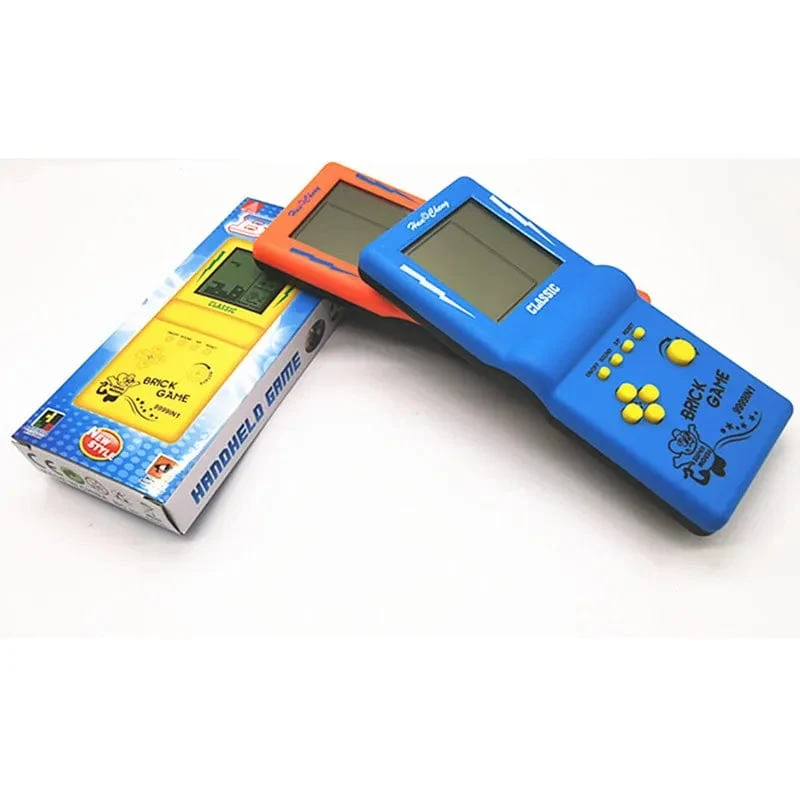 Neue tragbare klassische Spielkonsole Ziegel Spiel Handheld Spieler Nostalgische pädagogische Spielzeug Tasche ältere Kindheit Junge Geschenk