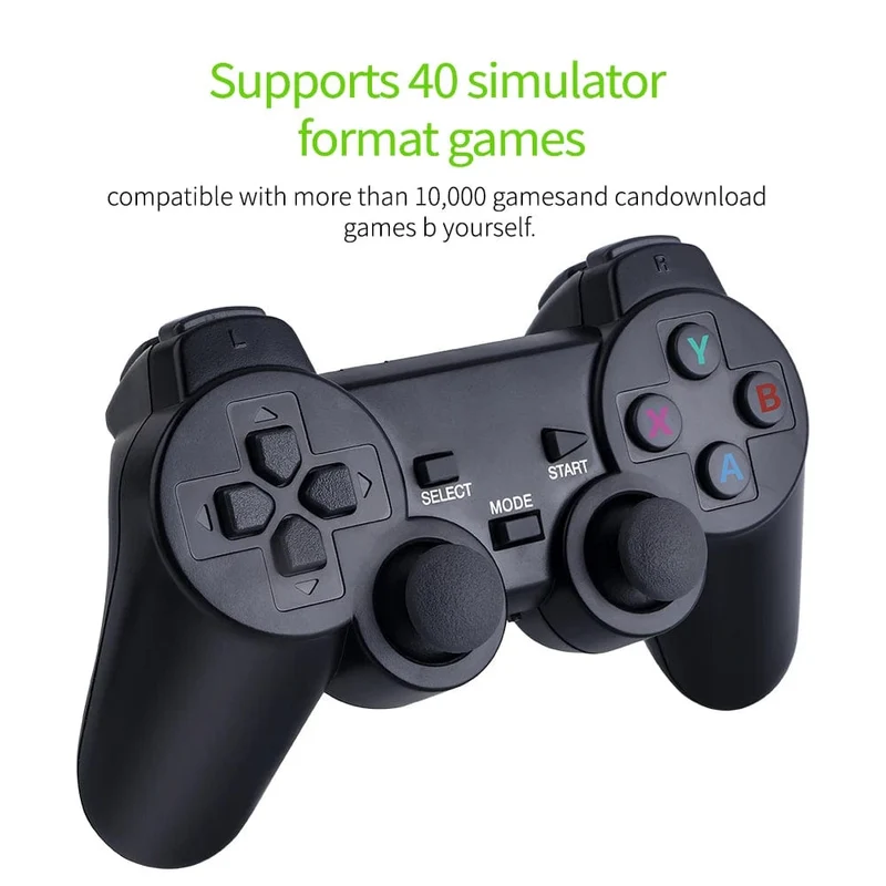 Videospielkonsole 64G Eingebaute 20000 Spiele Retro-Handheld-Spielkonsole Wireless Controller-Spiel-Player für Kinder Weihnachtsgeschenke