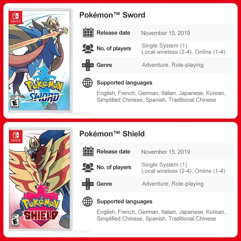 Pokémon Nintendo Switch Spiel Pokemon Perl Diamant Schwert Schild Pokémon Arceus Scharlach Violett Pikachu Lets Go Physische Spielkarte