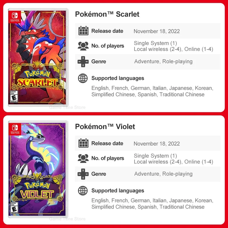 Pokémon Nintendo Switch Spiel Pokemon Perl Diamant Schwert Schild Pokémon Arceus Scharlach Violett Pikachu Lets Go Physische Spielkarte