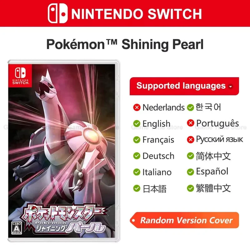Pokémon Nintendo Switch Spiel Pokemon Perl Diamant Schwert Schild Pokémon Arceus Scharlach Violett Pikachu Lets Go Physische Spielkarte