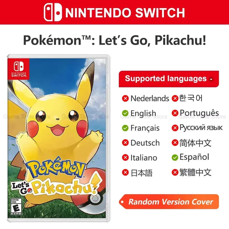 Pokémon Nintendo Switch Spiel Pokemon Perl Diamant Schwert Schild Pokémon Arceus Scharlach Violett Pikachu Lets Go Physische Spielkarte