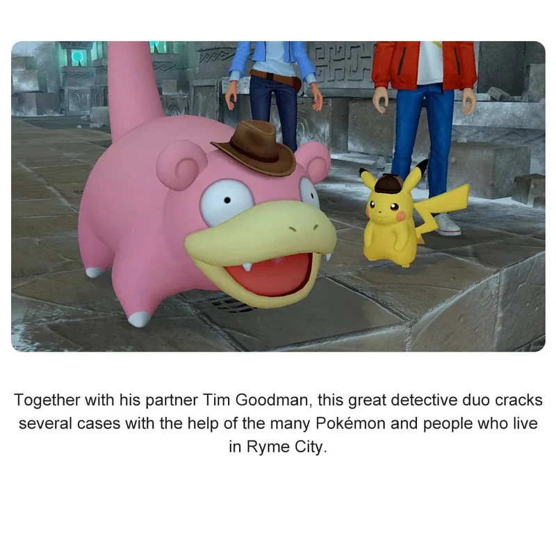 Detective Pikachu Returns Nintendo Switch-Spielangebote 100 % originale physische Spielkarte Einzelspieler-Abenteuergenre für Switch