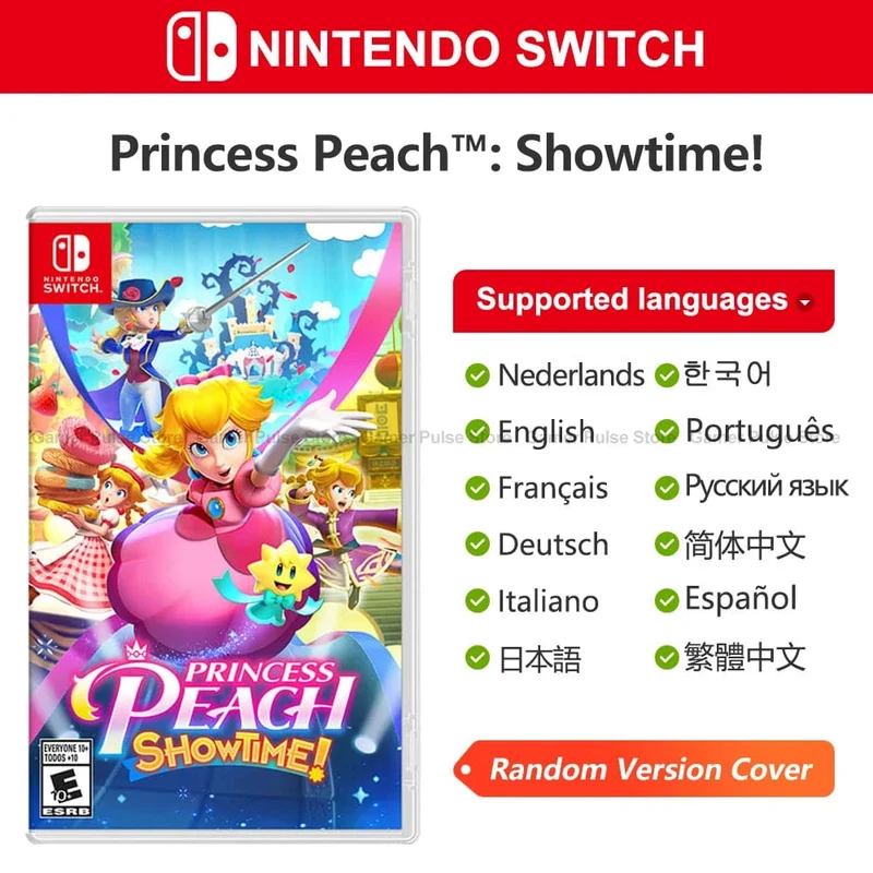 Prinzessin Peach: Showtime! Nintendo Switch-Spieleangebote 100 % offizielle originale physische Spielkarte für Nintendo Switch OLED Lite