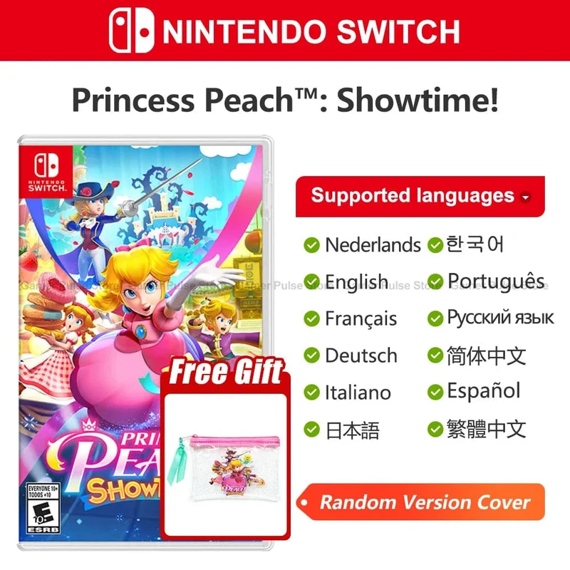 Prinzessin Peach: Showtime! Nintendo Switch-Spieleangebote 100 % offizielle originale physische Spielkarte für Nintendo Switch OLED Lite