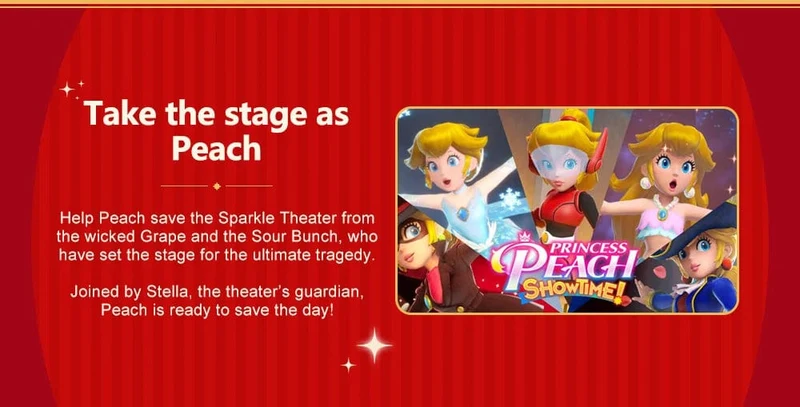 Prinzessin Peach: Showtime! Nintendo Switch-Spieleangebote 100 % offizielle originale physische Spielkarte für Nintendo Switch OLED Lite