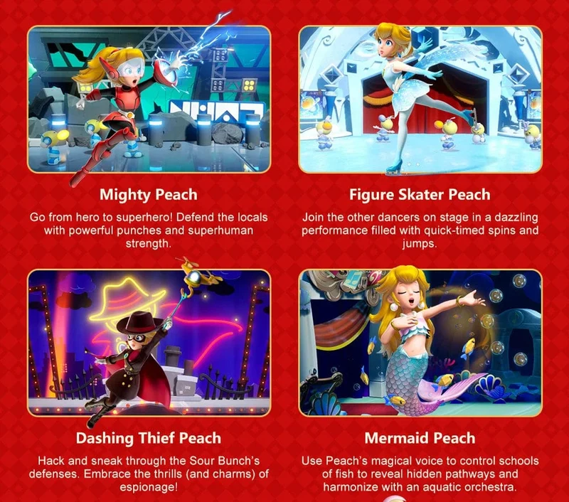 Prinzessin Peach: Showtime! Nintendo Switch-Spieleangebote 100 % offizielle originale physische Spielkarte für Nintendo Switch OLED Lite