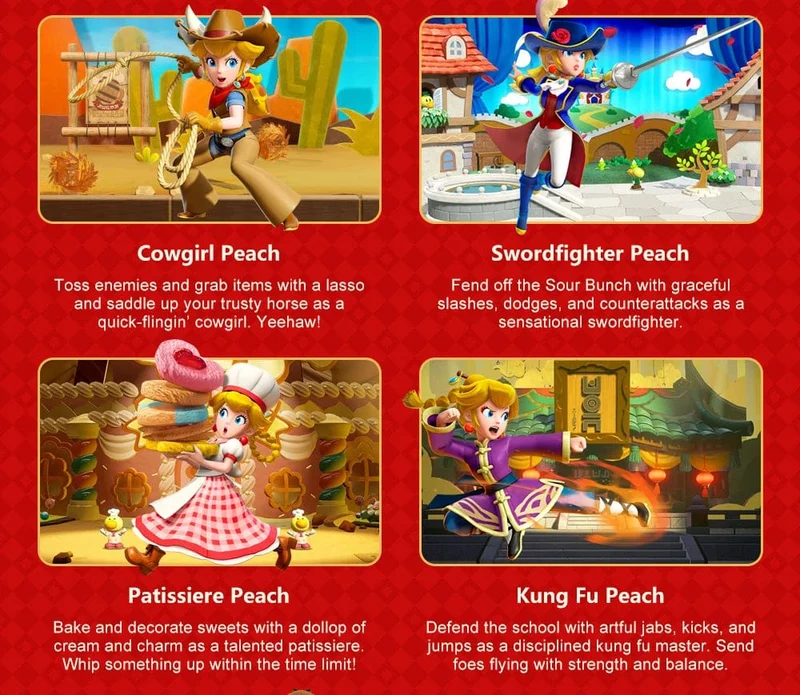 Prinzessin Peach: Showtime! Nintendo Switch-Spieleangebote 100 % offizielle originale physische Spielkarte für Nintendo Switch OLED Lite