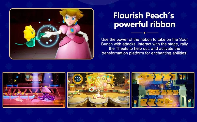 Prinzessin Peach: Showtime! Nintendo Switch-Spieleangebote 100 % offizielle originale physische Spielkarte für Nintendo Switch OLED Lite